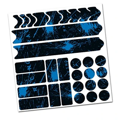 Afbeelding van AlphaShield R159 R161 (06 Racing neonblauw) framefolie