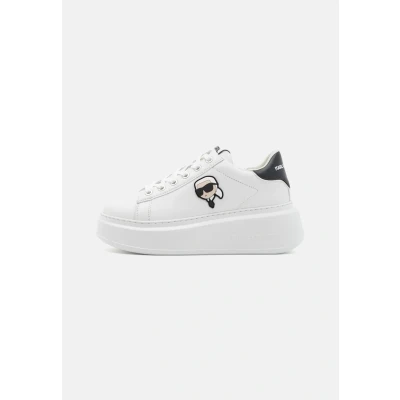 Afbeelding van KARL Lagerfeld Anakapri LACE Sneakers laag, Dames, Maat: 35, White Leer