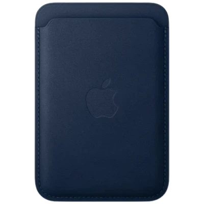 Afbeelding van Apple Kaarthouder Iphone Finewoven Wallet Magsafe Deep Blue (ma6x4zm/a)