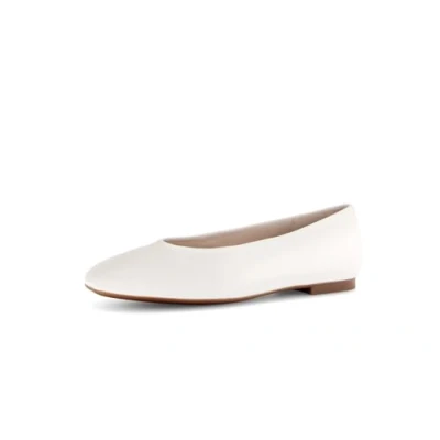 Afbeelding van Gabor Ballerina&#039;s, Dames, Maat: 40, Latte Leer