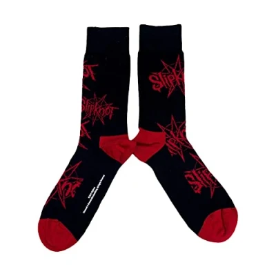Afbeelding van Slipknot Logo &amp; Nonagram Sokken EU 40 45 Zwart