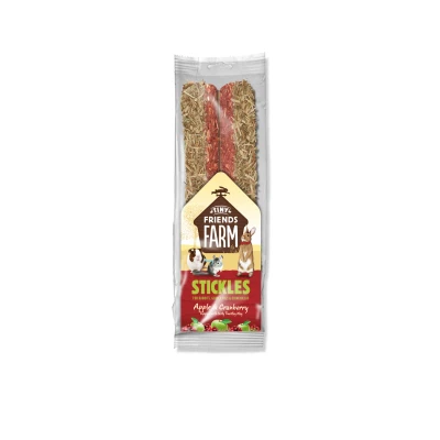 Afbeelding van Tiny Friends Farm Stickle 100 g Knaagdiersnack Appel&amp;Cranberry