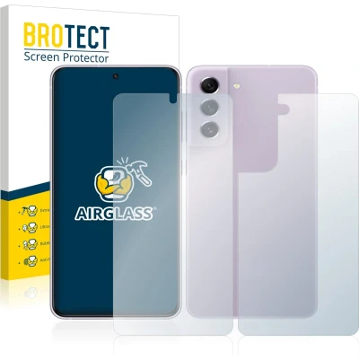 Afbeelding van BROTECT Screenprotector voor Samsung Galaxy S21 FE 5G (Voor+Achter) Folie Beschermfolie Beschermglas transparant