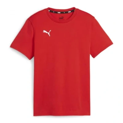 Afbeelding van Puma, Jongens, Sportief shirt, teamGOAL Casuals Tee Jr (152), Rood, 152