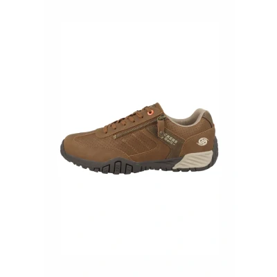 Afbeelding van Dockers by Gerli Sneakers laag, Heren, Maat: 41, Cognac Hoogwaardig imitatieleer