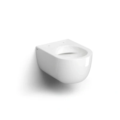Afbeelding van Clou Hammock randloze wandtoilet 49cm wit keramiek