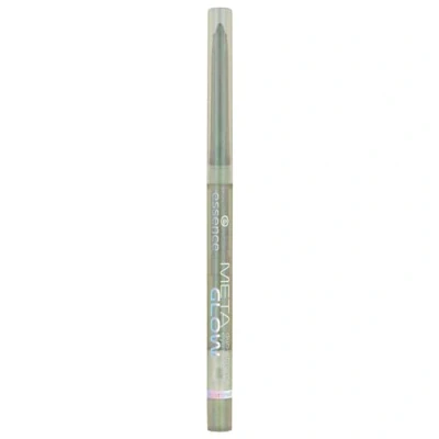 Afbeelding van essence Cosmetics META Glow duo chrome Eye Pen nr. 03, groen, duurzaam, sterk gepigmenteerd, slijtvast, intensieve kleuren, holografisch, veganistisch, waterdicht, zonder nanodeeltjes,