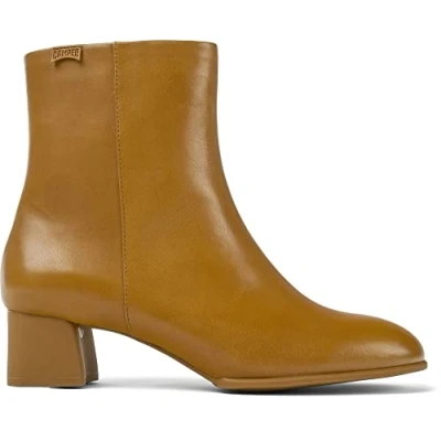 Afbeelding van Camper Katie Korte laarzen, Dames, Maat: 37, Camel Leer