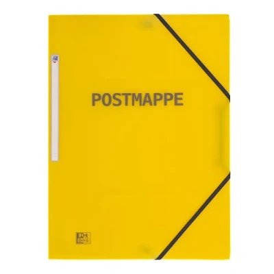 Afbeelding van Oxford Postmappe, DIN A4, PP, transparant gelb