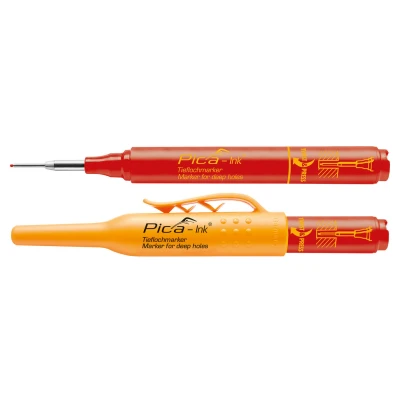 Afbeelding van Pica merkstift. rood per stuk. afname 10 stuks