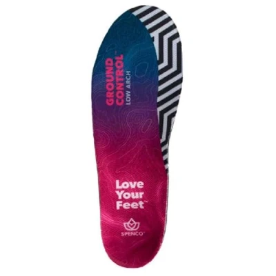 Afbeelding van Spenco Low Arch Ground Control steunzolen Platvoet steunzool Doorgezakte voet Schoenmaat: 40 42 (28.3cm)
