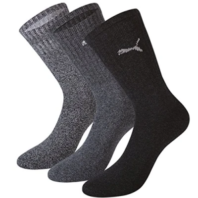 Image de Chaussettes courtes unisexes PUMA (lot de 3 paires)