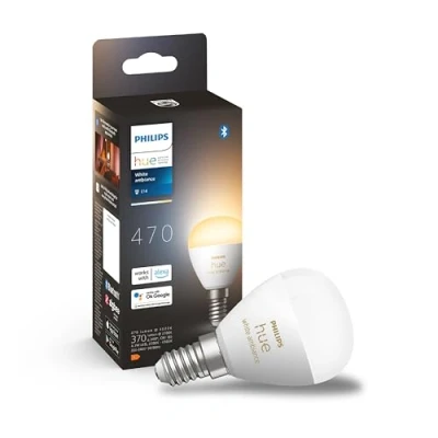 Afbeelding van Philips Lighting Hue LED lamp 8719514491106 Energielabel: F (A G) White Ambiance Luster E14 5.1 W