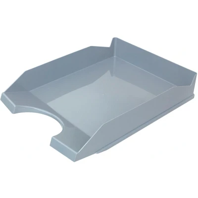 Afbeelding van OFFICE products brievenbakje, ft A4, PP, grijs 10 stuks
