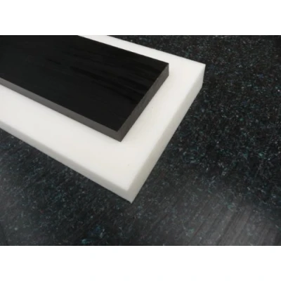 Afbeelding van POM C Acetal plaat 500 x 100 10 mm natuur (wit) Delrin alt intech® gesneden
