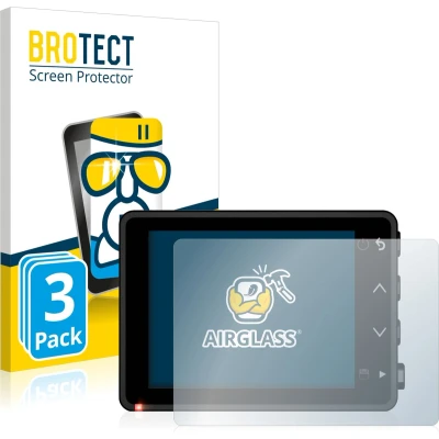 Afbeelding van BROTECT Screenprotector voor Garmin Dash Cam 57 Folie Beschermfolie Beschermglas transparant (3 Stuks)