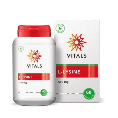 Afbeelding van Vitals L Lysine Capsules 60CP