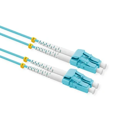 Afbeelding van VALUE glasvezelkabel 50/125µm OM3, LC/LC, Low Loss connector, turkoois, 5 m