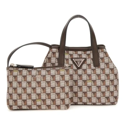 Afbeelding van Guess WAVE MINI SET Handtas, Dames, Maat: One Size, Marron