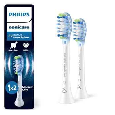 Afbeelding van Philips Sonicare, Borstels + opzetstukken, C3 Premium Plaque Defence (2 x)