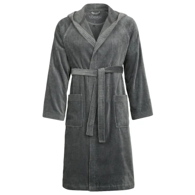 Afbeelding van Vossen Texas Unisex Badjas Bluegrey, Maat: Small, Blue grey