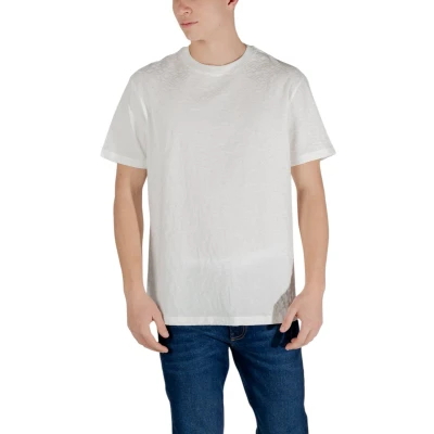 Afbeelding van Armani Exchange Tshirt basic, Heren, Maat: XL, White