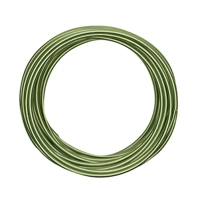 Afbeelding van Vaessen Creative Aluminium Draad 4mm 10m Appelgroen