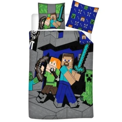 Afbeelding van Minecraft Dekbedovertrek Games 5407010073782