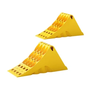Afbeelding van Wiltec 2 stuks wielwiggen van 6,5 ton voor vrachtwagens en aanhangers met metalen tandplaat