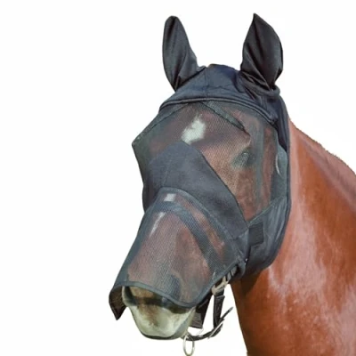 Afbeelding van PREMIUM Fly Mask With Ear And Nose Protection