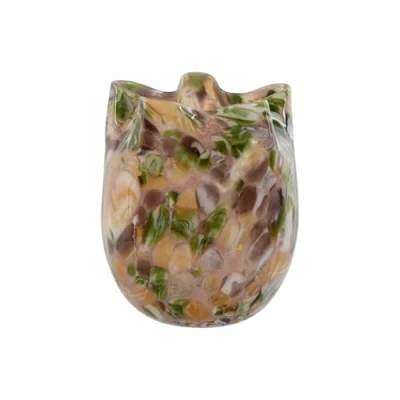 Afbeelding van Vaas Home ESPRIT Multicolour Kristal Modern 18 x 21,5 cm