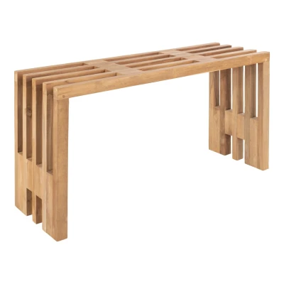 Afbeelding van Jonckheere Collectie Bank Benidorm in teak natuur 90cm