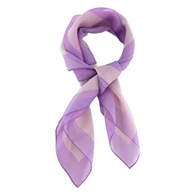 Afbeelding van TigerTie Fijne chiffon sjaal voor dames, effen, afmetingen: 58 x cm
