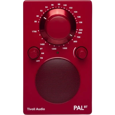 Afbeelding van Tivoli Audio PAL BT Draagbare radio met FM, AM en Bluetooth Rood