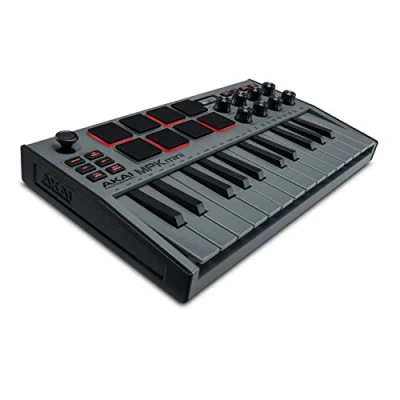 Afbeelding van Regelaar Akai MPK Mini MK3 Grey MIDI