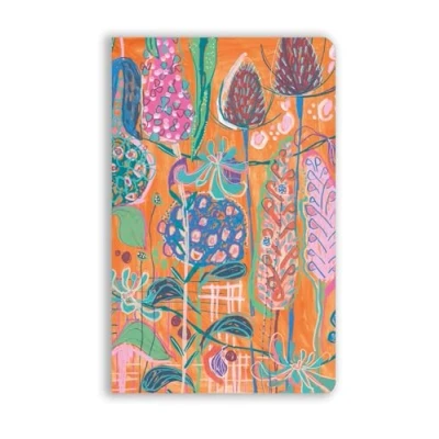Afbeelding van Flame Tree Soft Touch Journals Lucy Innes Williams: Orange Hydrangeas (Soft Journal)