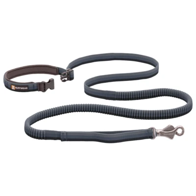 Afbeelding van Ruffwear Roamer Looplijn Antraciet Hondenriem 1.7 2.1 m
