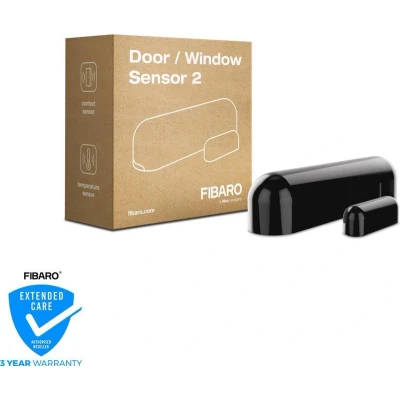 Afbeelding van FIBARO Deur /Raam sensor 2 Magneetcontact Zwart