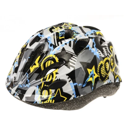 Afbeelding van Meteor Fietshelm HB6 5 S 48 52 cm Cool star