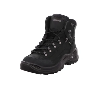 Afbeelding van Lowa Renegade GTX Mid Ws 321945 Wandelschoenen Dames Deep Black EU 42 12 Zwart