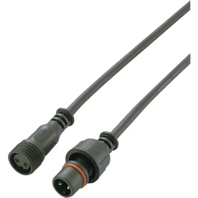 Afbeelding van TRU COMPONENTS 1572446 Ronde connector afgewerkt Stekker, recht, Bus, recht Totaal aantal polen: 2 1 stuk(s)