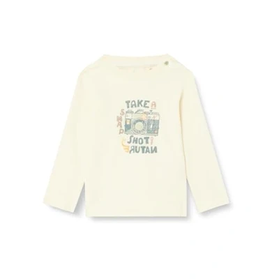 Afbeelding van Noppies Jongen Longsleeve Biscoe Whitecap Gray 80