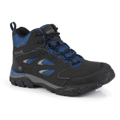 Afbeelding van Regatta Lady Holcombe IEP Waterdichte Middelhoge Wandellaarzen Wandelschoenen Vrouwen Zwart Blauw