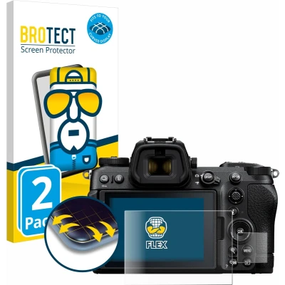 Afbeelding van BROTECT Screenprotector voor Nikon Z6 III Folie Beschermfolie transparant volledig dekking (2 Stuks)