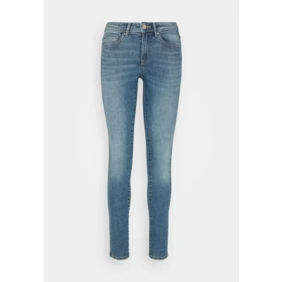 Afbeelding van ONLY Onlwauw LIFE MID Jeans Skinny Fit, Dames, Maat: XSx30, Medium blue denim