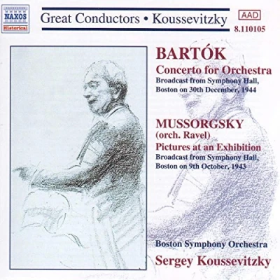 Afbeelding van Boston Symphony Orchestra, Serge Koussevitzky Bartók: Concerto For Orchestra/Mussorsky: Pictures At An Exhibition (CD)