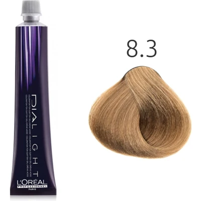 Afbeelding van L&#039;Oréal Professionnel Dia Light Haarverf 50 ML 8.3