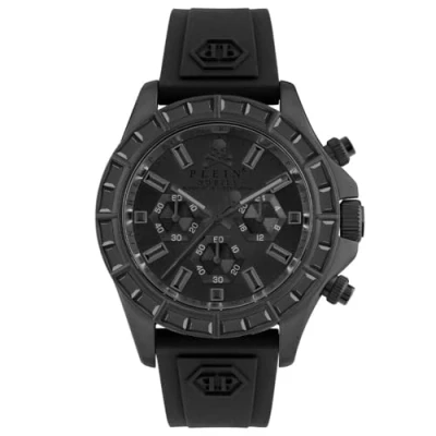 Afbeelding van Philipp Plein Nobile Racing PWVAA0423 Horloge Siliconen Zwart Ø 43 mm