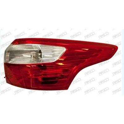 Afbeelding van PRASCO FD4284173 Achterlicht rechts Buitenste deel LED Zonder lamphouder FORD: FOCUS 3 Turnier