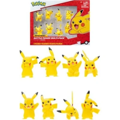 Image de Pokémon 8 Figurines Battle Pack de Pikachu JW2604